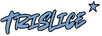 Blue 'TRISLICE' logo with a star on a light gray background
