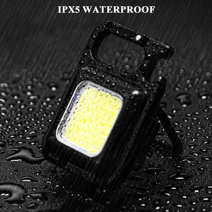 Trislice™ Rechargeable Keychain LED Flashlight & Torch