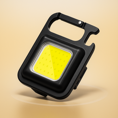 Trislice™ Rechargeable Keychain LED Flashlight & Torch